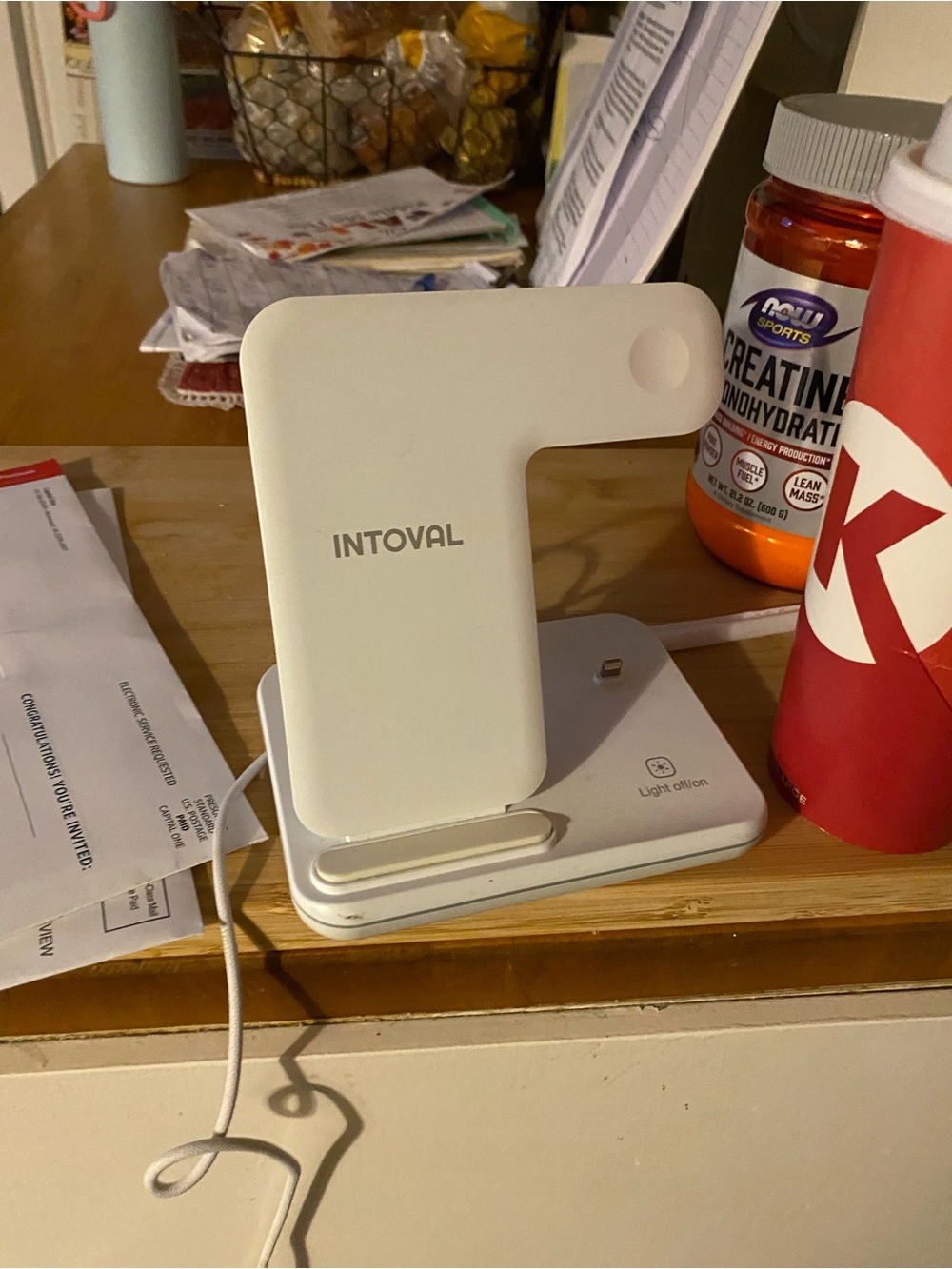 Intoval 3-in-1 Wireless Charging Stand for Apple Products